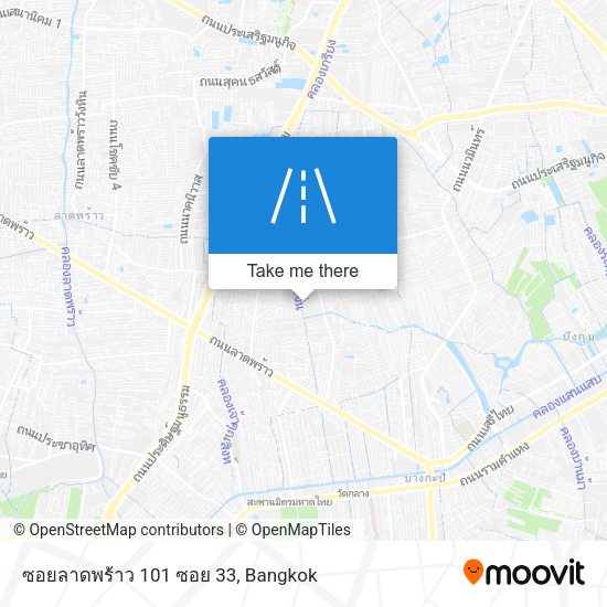 ซอยลาดพร้าว 101 ซอย 33 map
