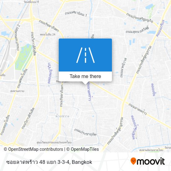ซอยลาดพร้าว 48 แยก 3-3-4 map