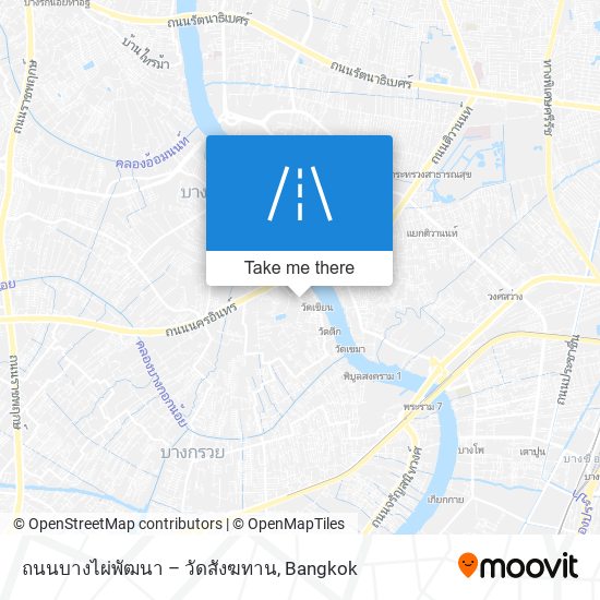 ถนนบางไผ่พัฒนา – วัดสังฆทาน map