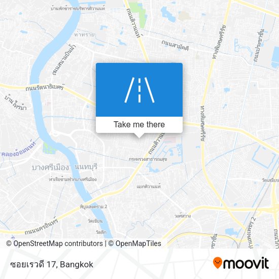 ซอยเรวดี 17 map
