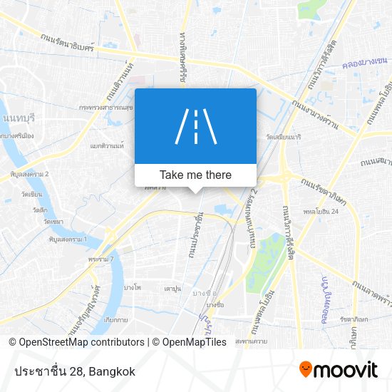 ประชาชื่น 28 map