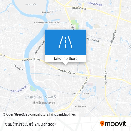 ซอยรัตนาธิเบศร์ 24 map