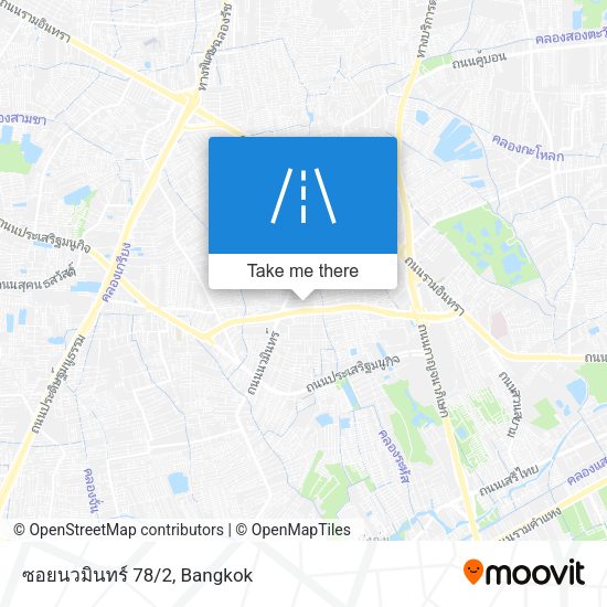 ซอยนวมินทร์ 78/2 map