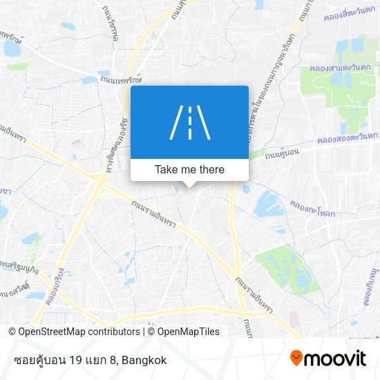 ซอยคู้บอน 19 แยก 8 map