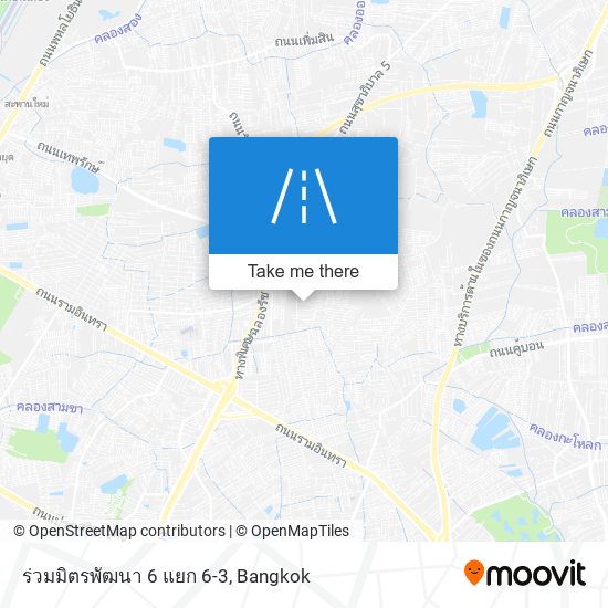 ร่วมมิตรพัฒนา 6 แยก 6-3 map