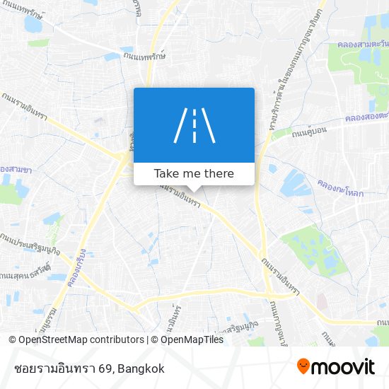 ซอยรามอินทรา 69 map