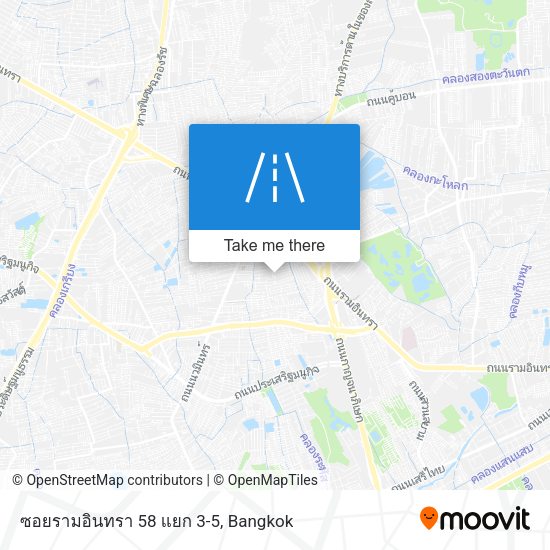 ซอยรามอินทรา 58 แยก 3-5 map