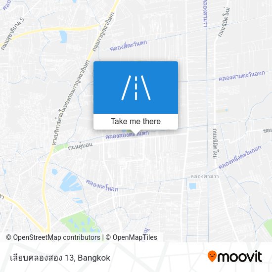 เลียบคลองสอง 13 map