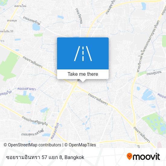 ซอยรามอินทรา 57 แยก 8 map