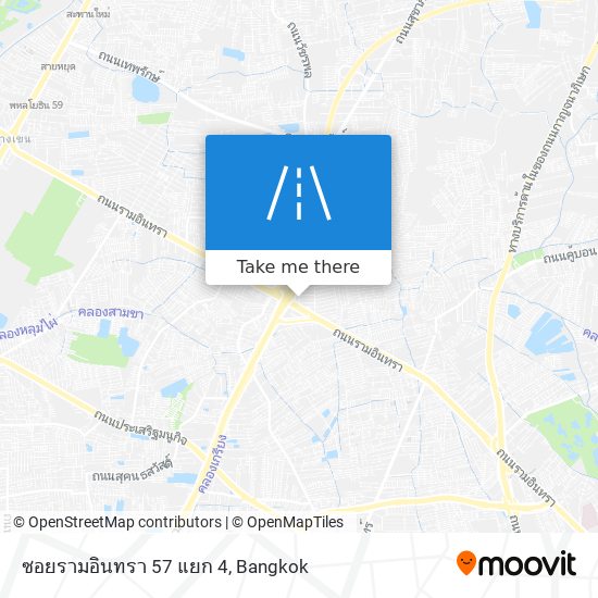 ซอยรามอินทรา 57 แยก 4 map