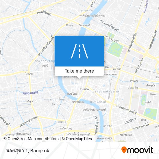 ซอยสุขา 1 map