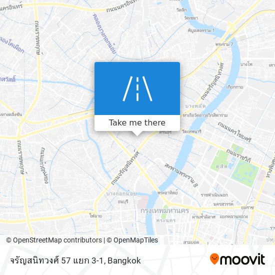 จรัญสนิทวงศ์ 57 แยก 3-1 map