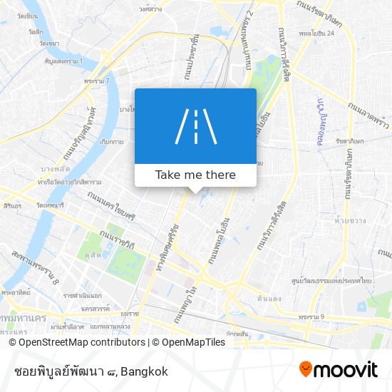 ซอยพิบูลย์พัฒนา ๘ map