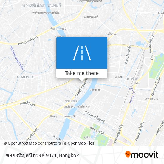 ซอยจรัญสนิทวงศ์ 91/1 map