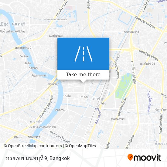 กรงเทพ นนทบุรี 9 map