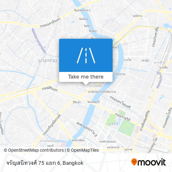 จรัญสนิทวงศ์ 75 แยก 6 map