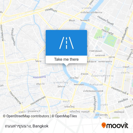 ถนนท่าขุนนาง map