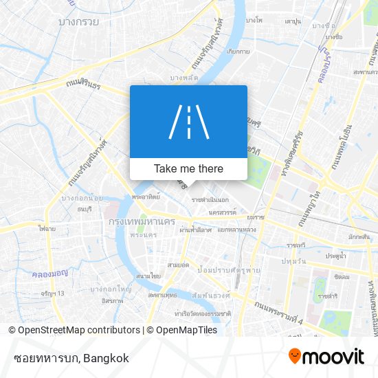 ซอยทหารบก map