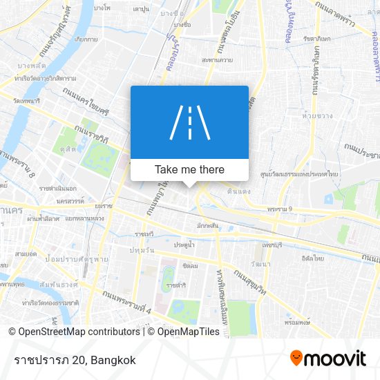 ราชปรารภ 20 map