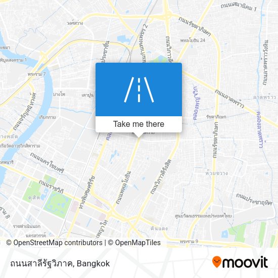 ถนนสาลีรัฐวิภาค map