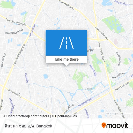 สินธนา ซอย ๒/๑ map