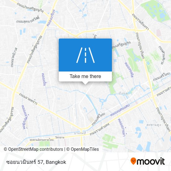 ซอยนวมินทร์ 57 map
