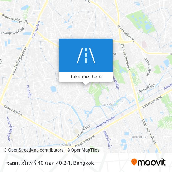 ซอยนวมินทร์ 40 แยก 40-2-1 map