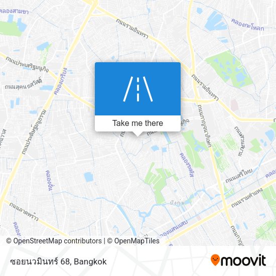 ซอยนวมินทร์ 68 map