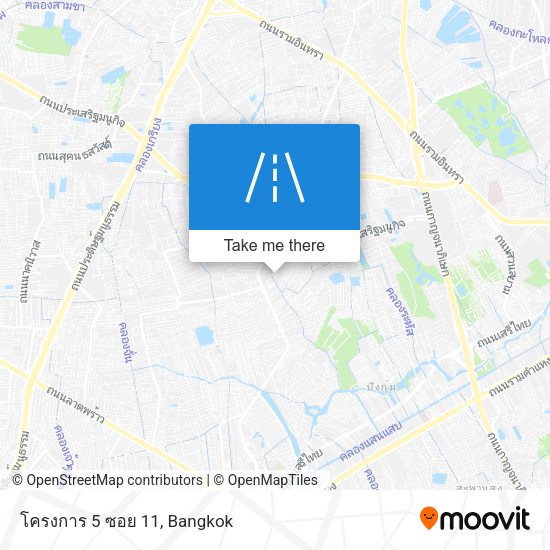 โครงการ 5 ซอย 11 map