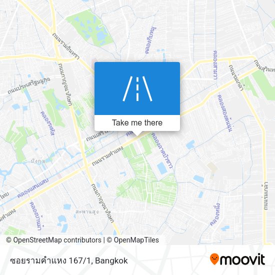 ซอยรามคำแหง 167/1 map
