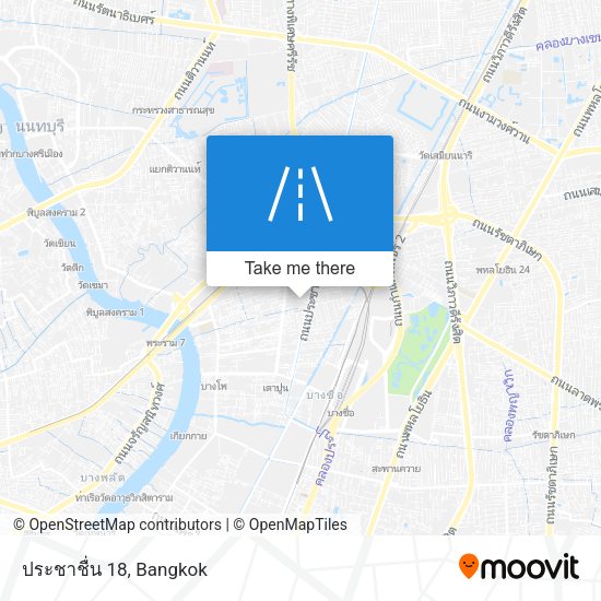 ประชาชื่น 18 map
