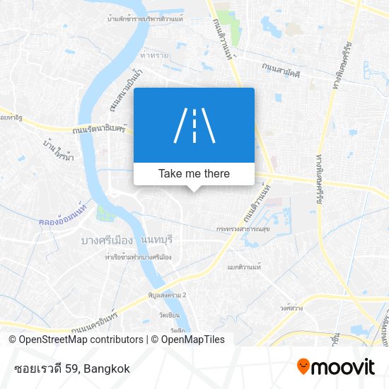 ซอยเรวดี 59 map