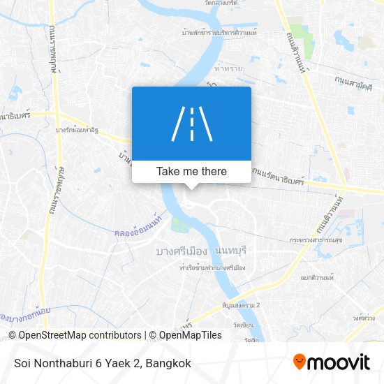 Soi Nonthaburi 6 Yaek 2 map