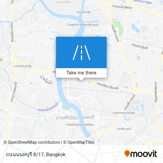 ถนนนนทบุรี 8/17 map