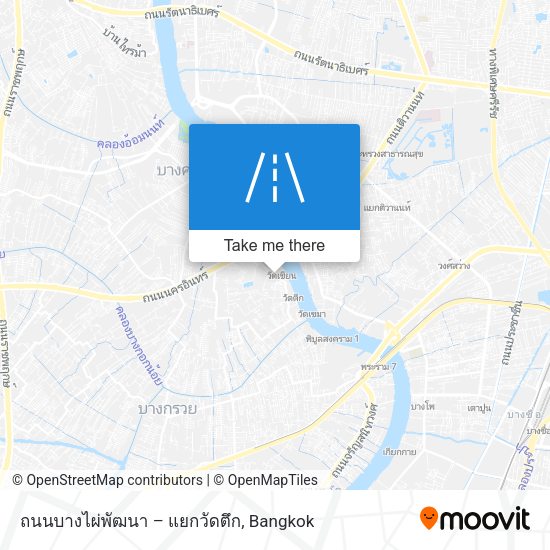 ถนนบางไผ่พัฒนา – แยกวัดตึก map