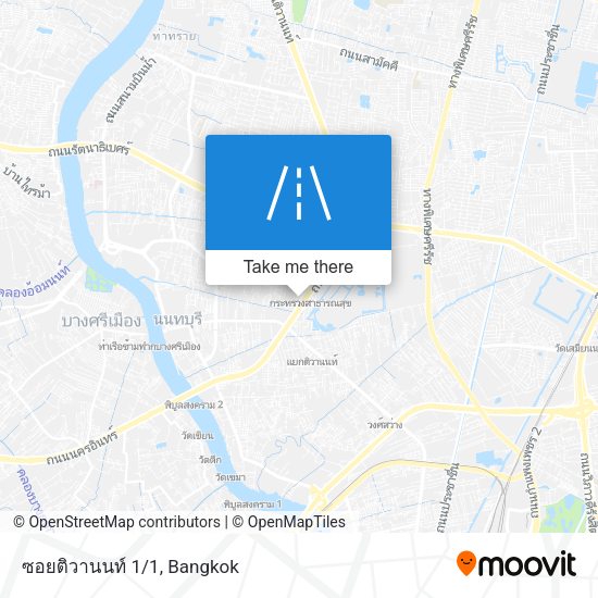 ซอยติวานนท์ 1/1 map