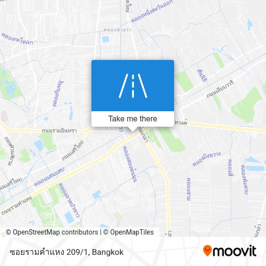 ซอยรามคำแหง 209/1 map