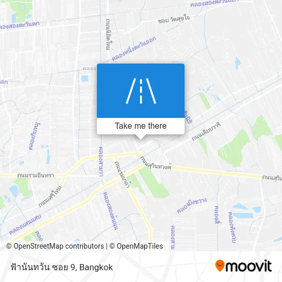 ฟ้านันทวัน ซอย 9 map