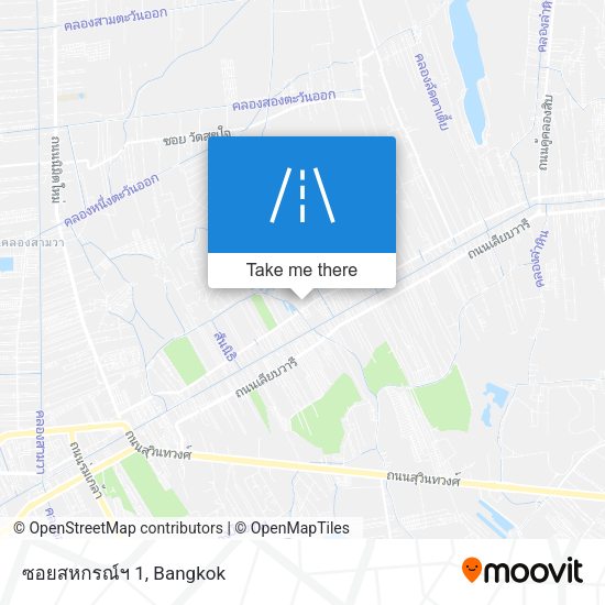 ซอยสหกรณ์ฯ 1 map