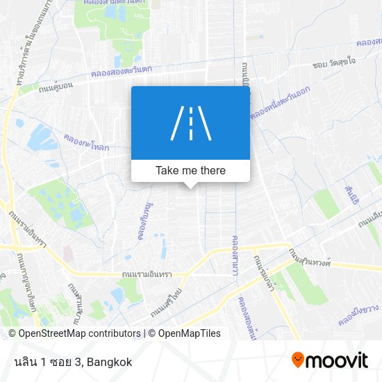 นลิน 1 ซอย 3 map