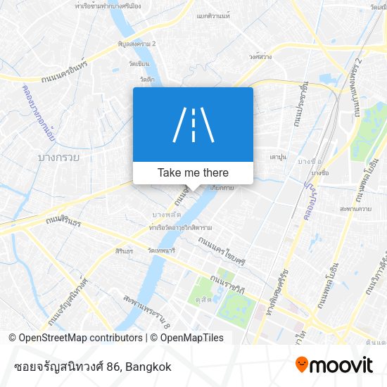 ซอยจรัญสนิทวงศ์ 86 map