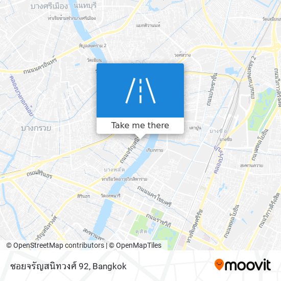 ซอยจรัญสนิทวงศ์ 92 map