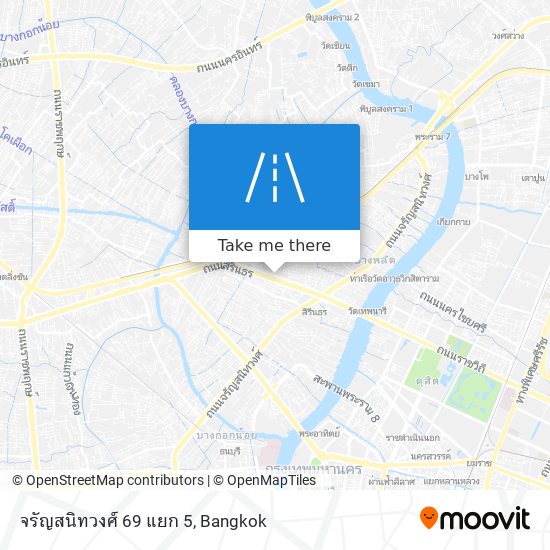 จรัญสนิทวงศ์ 69 แยก 5 map