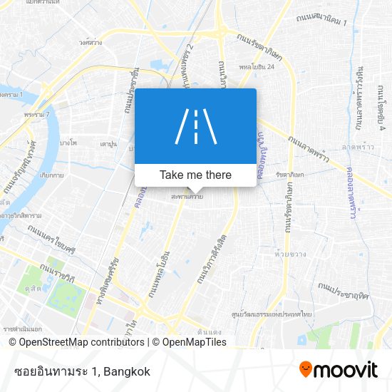 ซอยอินทามระ 1 map