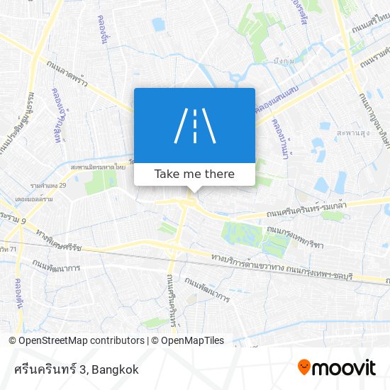 ศรีนครินทร์ 3 map