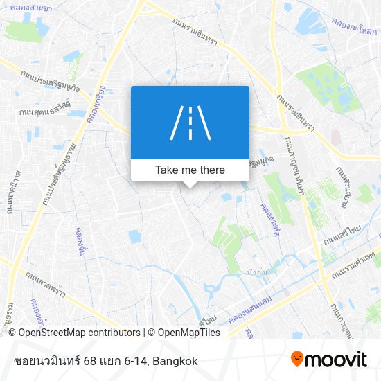 ซอยนวมินทร์ 68 แยก 6-14 map
