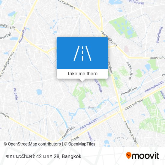 ซอยนวมินทร์ 42 แยก 28 map