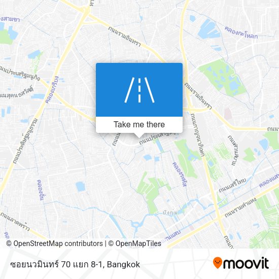 ซอยนวมินทร์ 70 แยก 8-1 map