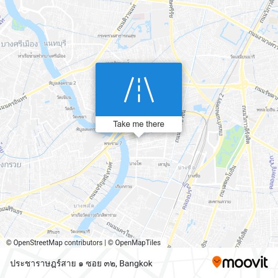 ประชาราษฎร์สาย ๑ ซอย ๓๒ map