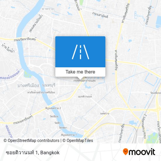 ซอยติวานนท์ 1 map